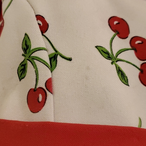 Girl's 24 Mths Bona Kids Cute Cherry Dress with Matching Hat - Picture 4 of 6